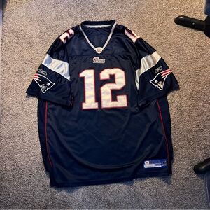 Vintage on field Reebok tom Brady jersey